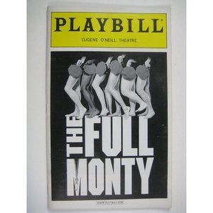 The Full Monty Playbill 2001Jason Danieley André De Shields Emily Skinner Yazbek